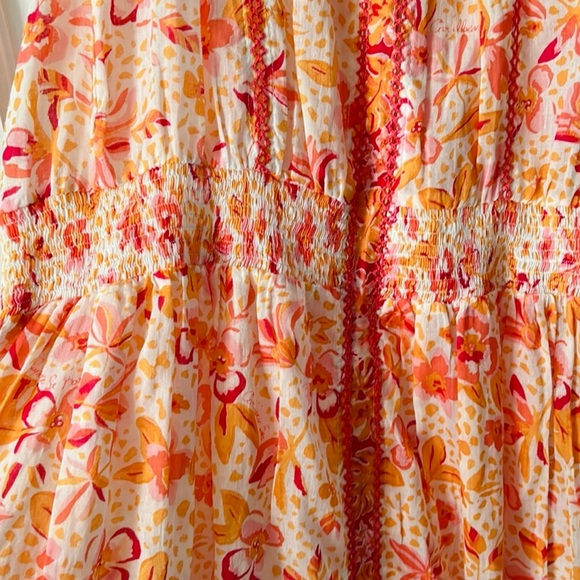 Poupette St Barth Carine Mini Dress in Pink Monaco - your Summer Must Have! - Picture 7 of 11